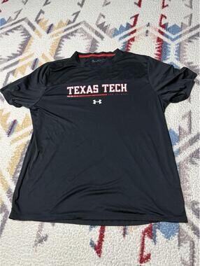 Under Armour Texas Tech Red Raiders Performance T Shirt Men's Size 2XL